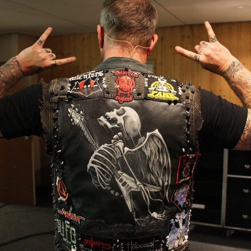 Metallica before Concert