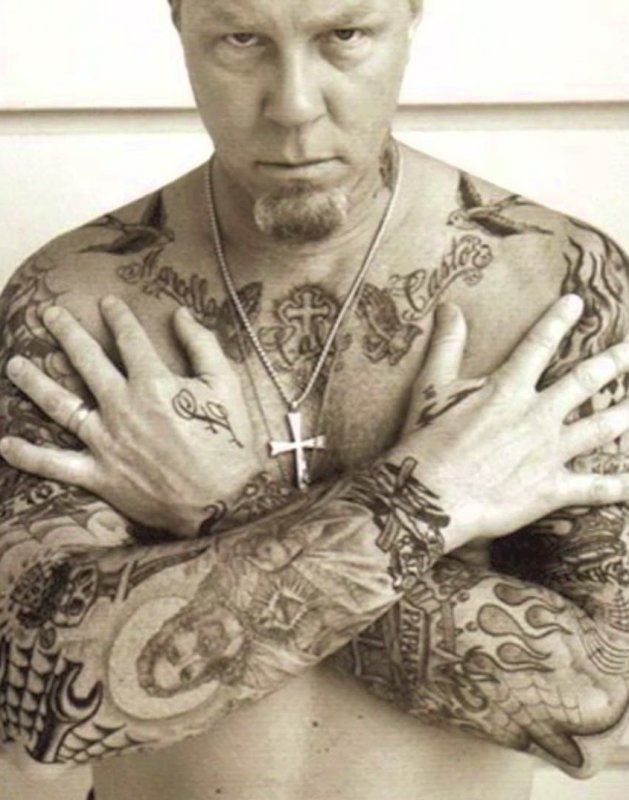James Hetfield Tattoo