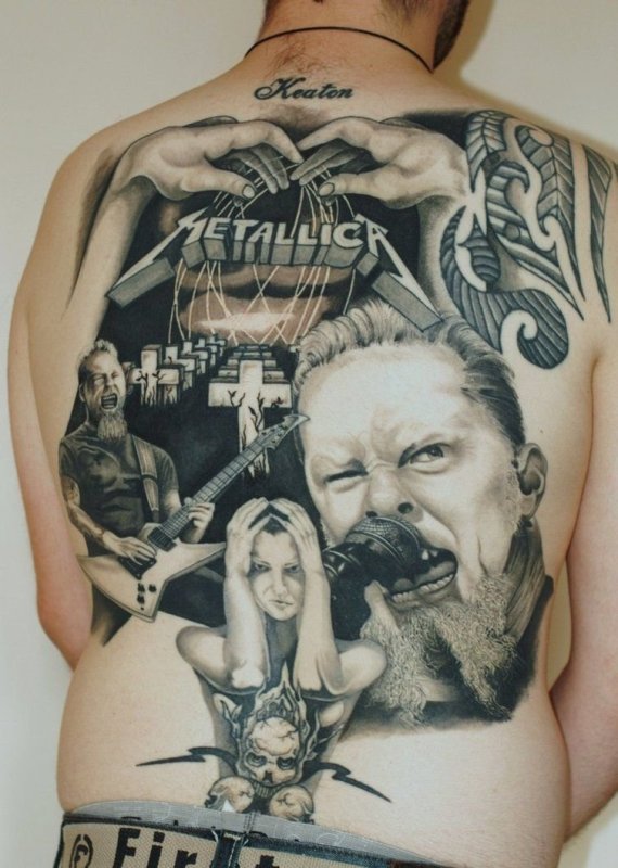 Татуировка Metallica
