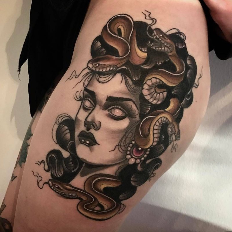 Медуза Горгона Tattoo