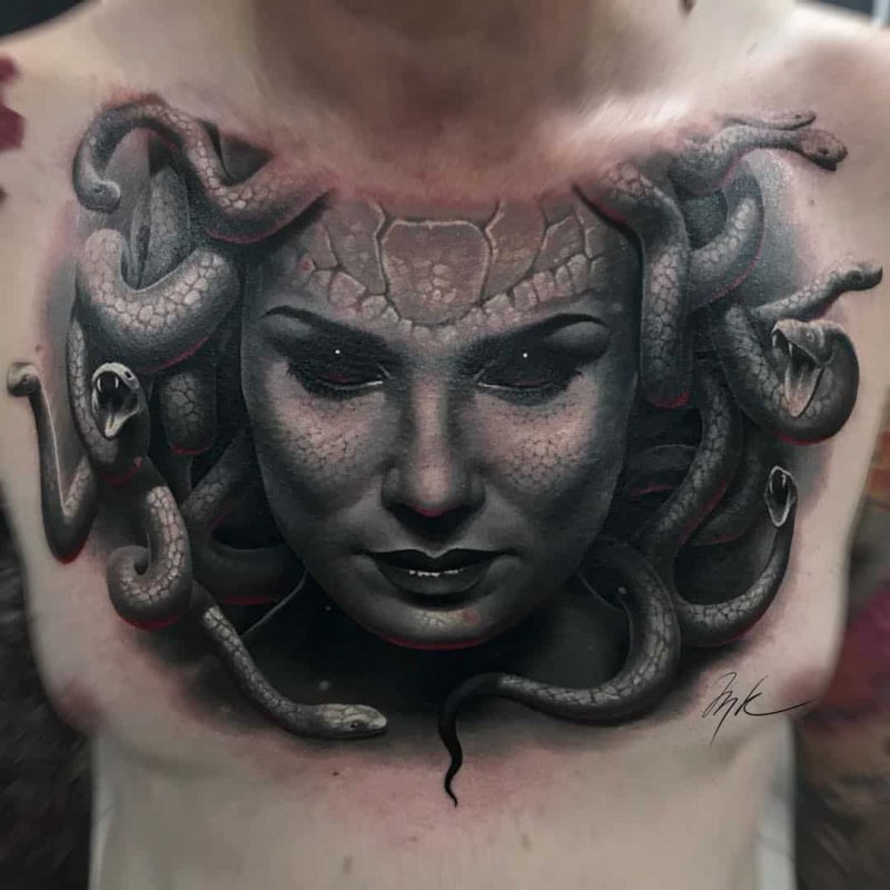 Медуза Горгона Tattoo
