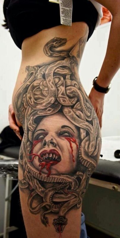 Медуза Горгона Tattoo