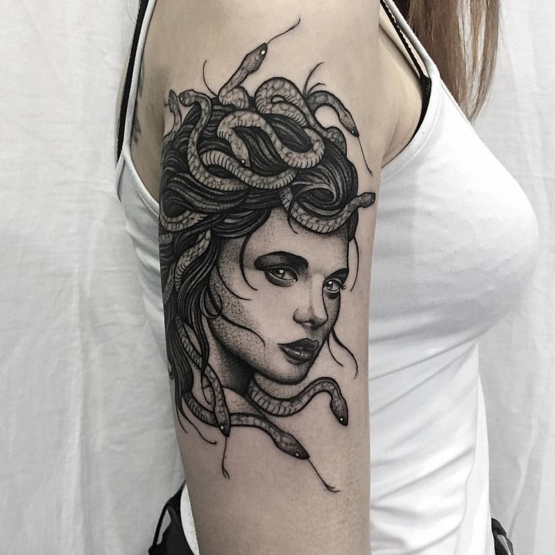 Медуза Горгона Tattoo