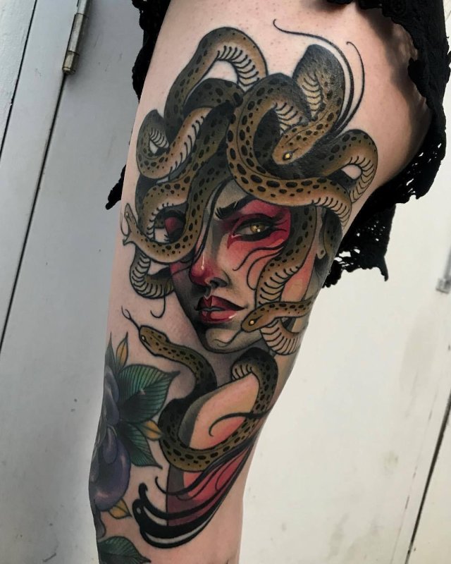 Медуза Горгона Tattoo