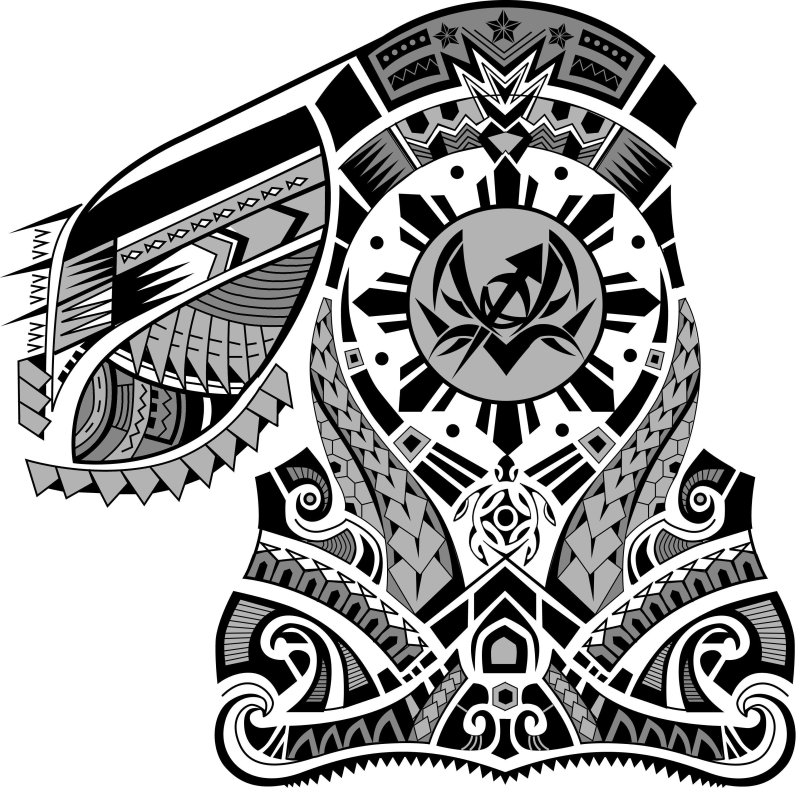 Полинезийские тату Маори