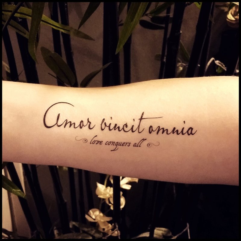 Vincit Omnia veritas Татуировки