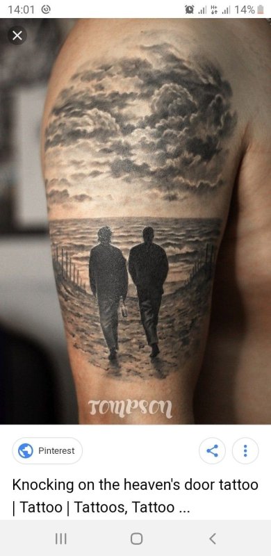 Тату облака