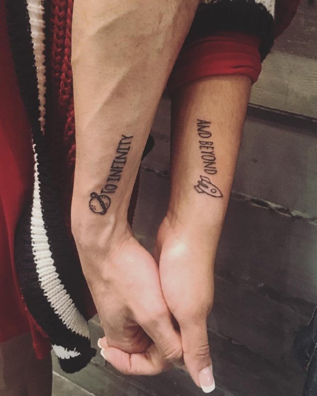 Парные тату