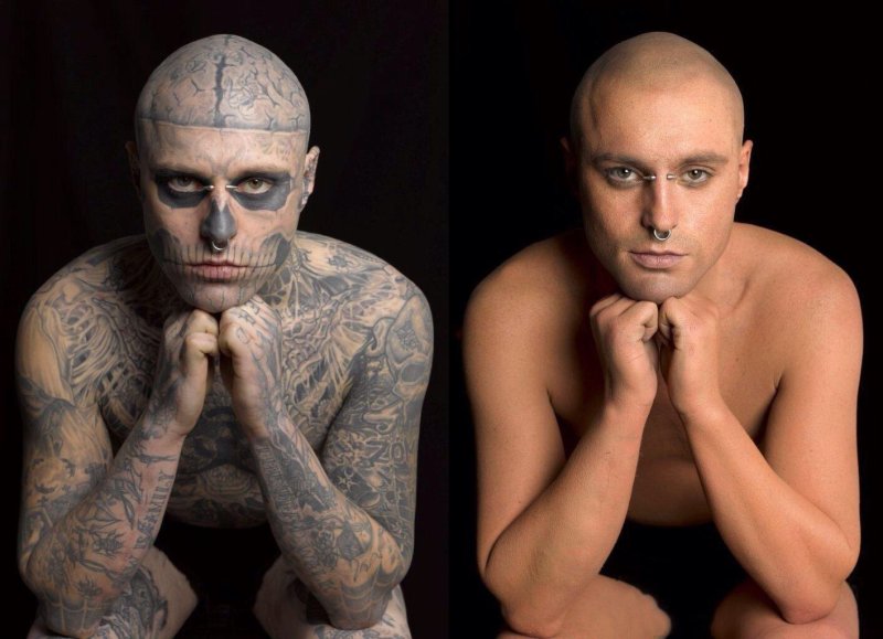 Zombie boy реклама тонального крема