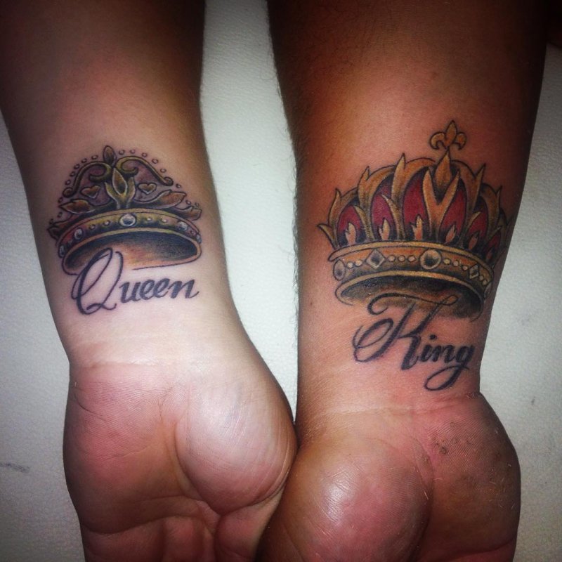 King Queen Татуировка