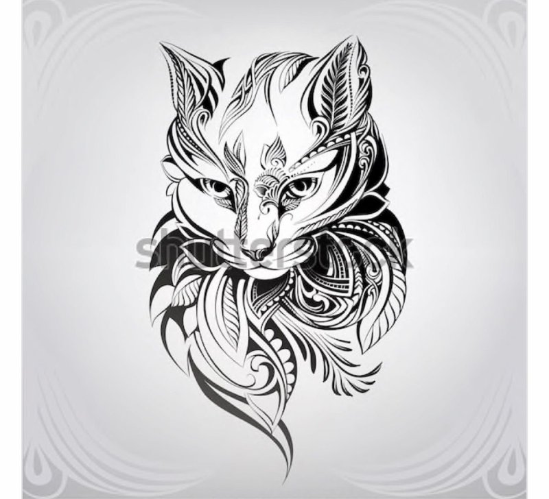 Татуировки для девушек кошки