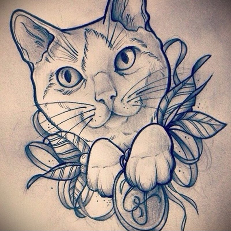Кот тим Бертон