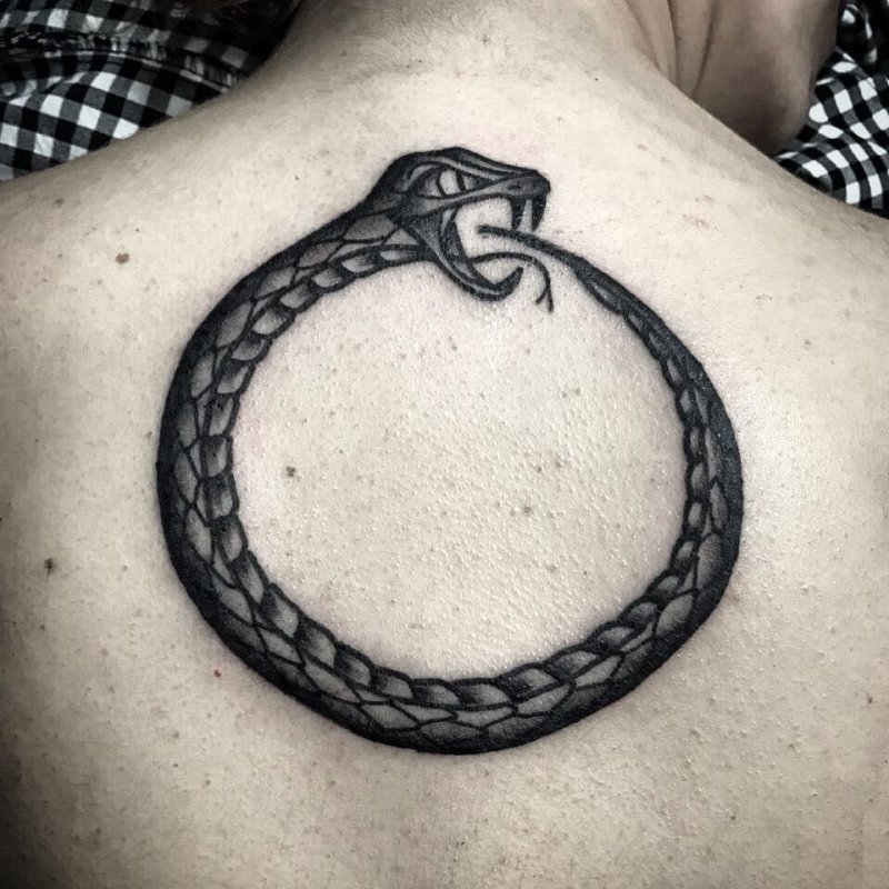 Уроборос Traditional Tattoo