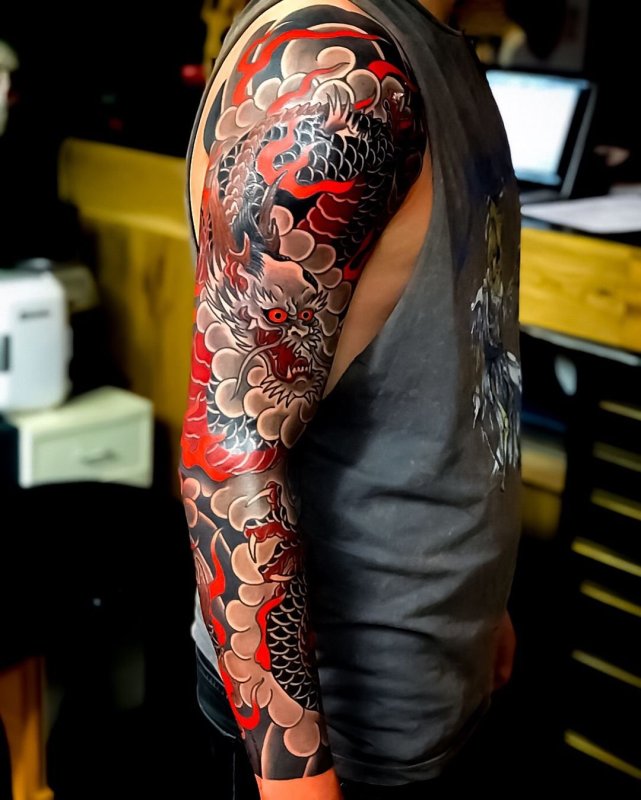 Irezumi Tattoo предплечье