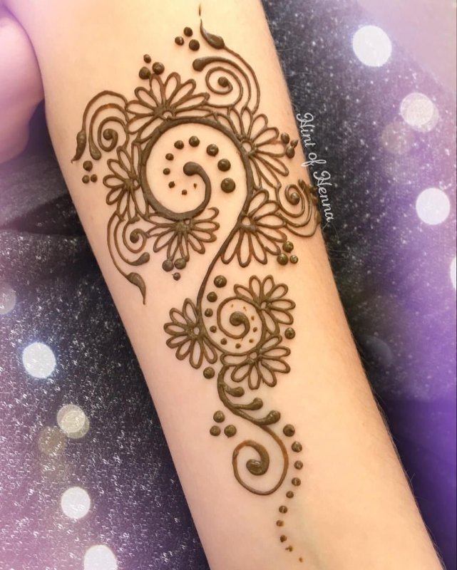 Тату для рисования хной