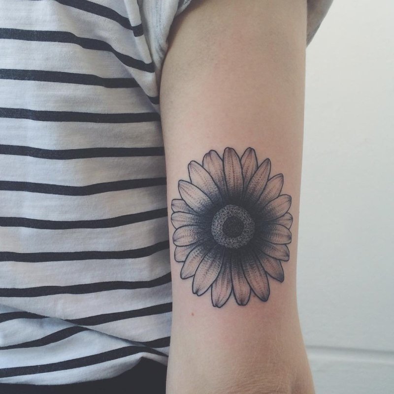 Тату Marguerite Daisy