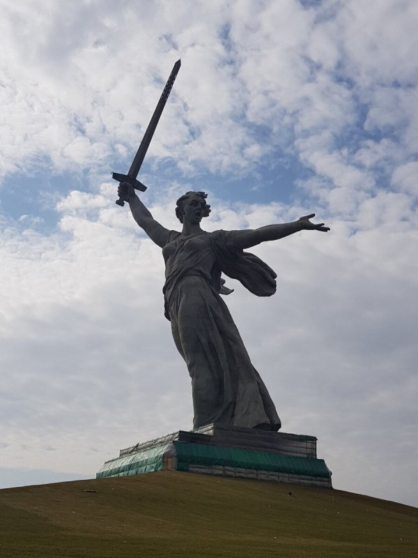 Тату статуя свободы и Родина мать