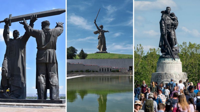 Памятник Родина мать зовет Волгоград