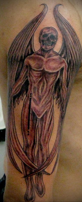 Grim Reaper тату