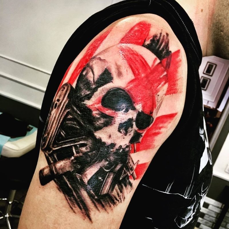 Memento Mori тату треш полька