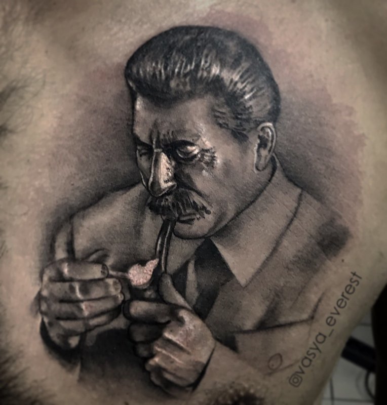 Иосиф Сталин тату