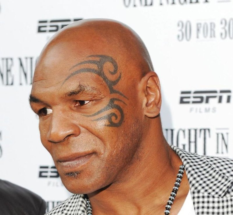Mike Tyson тату