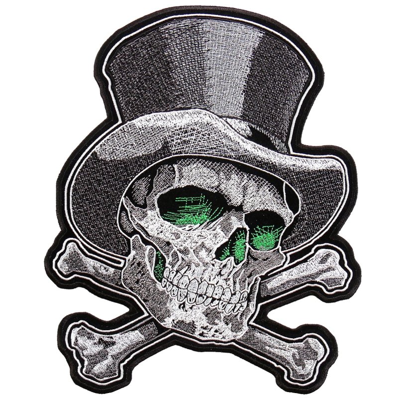 Нашивка Lucky 13 череп