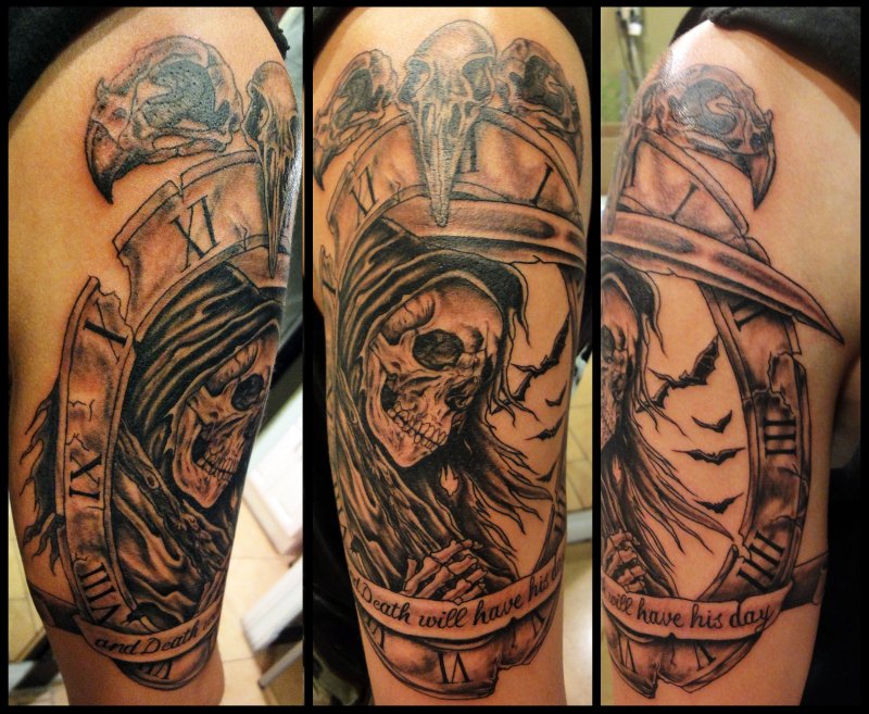 Grim Reaper тату