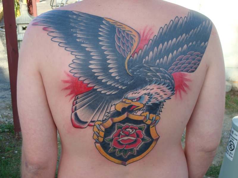Eagle Mountain Design Tattoo