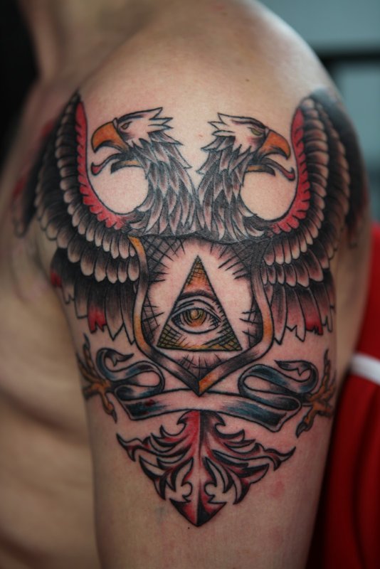 Double-headed Eagle tatu