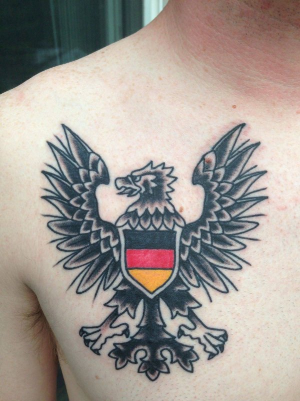 Германский Орел тату