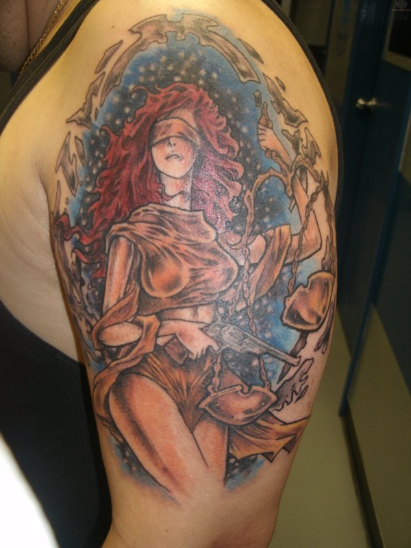 Tattoo Чикано Фемида