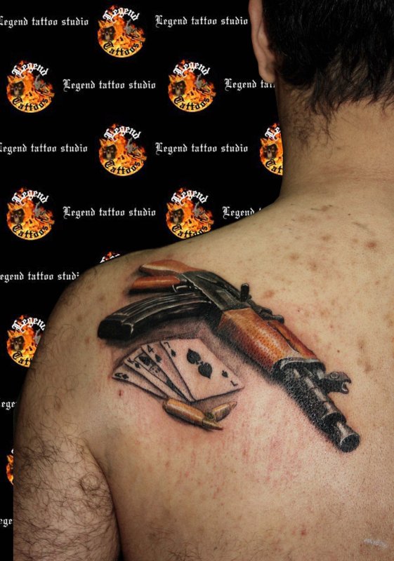 Татуха АК 47