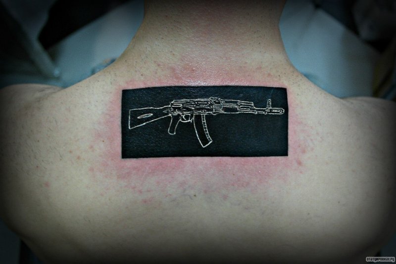 Тату АК 47