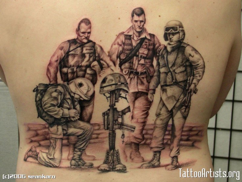 Военные тату