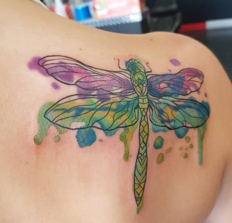 Dragonfly тату