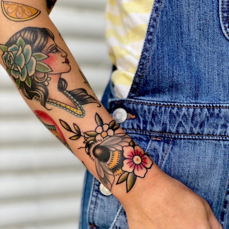 Mario Rui Arm Tattoo