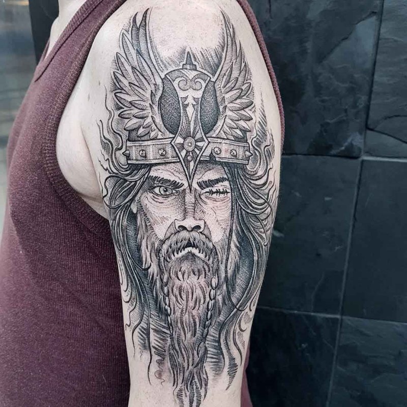 Тату викингов
