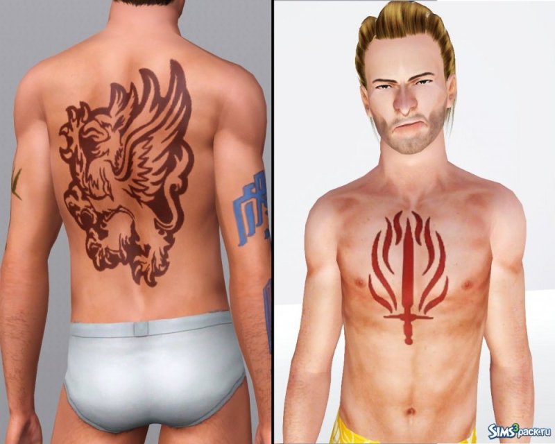Тату из Dragon age