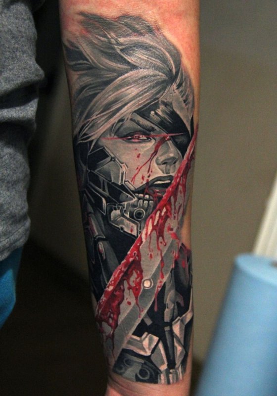 Тату MGS Rising
