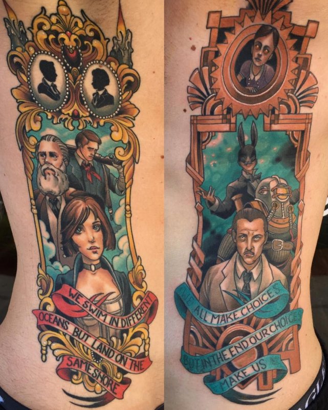 Татуировка Bioshock