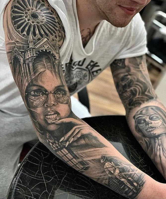 Stuart Reardon тату