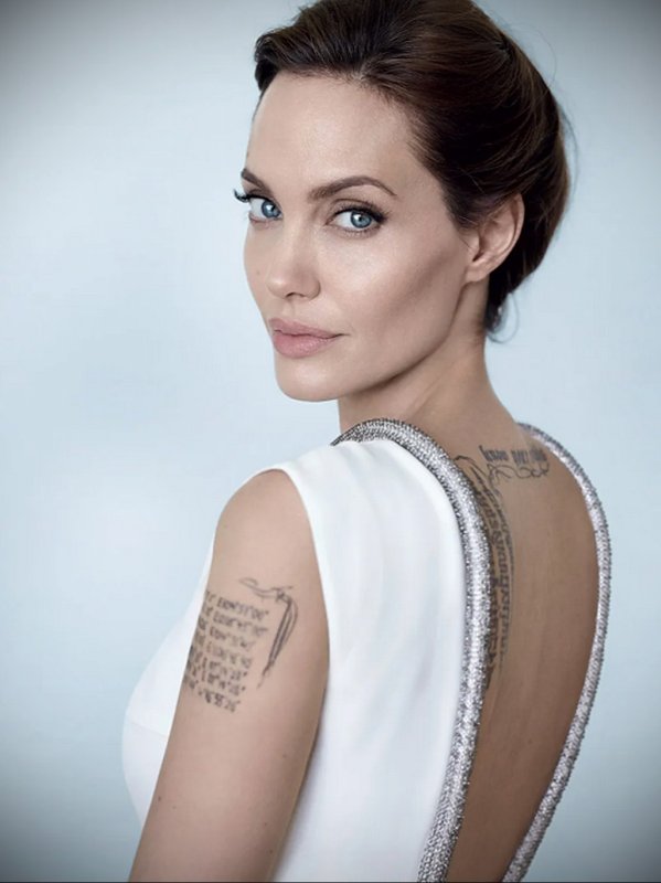 Angelina Jolie фотосессии 2002