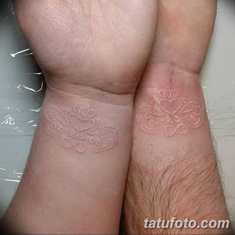 Белые тату