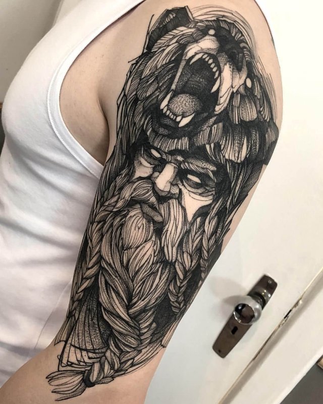 Печать Велеса тату