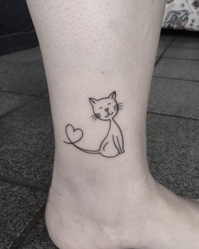 Маленькие кошечки для тату