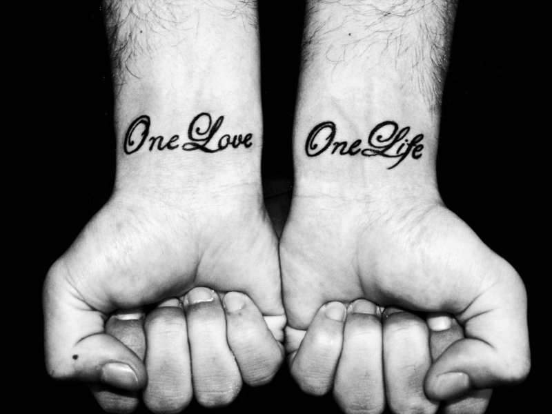 Тату one Love