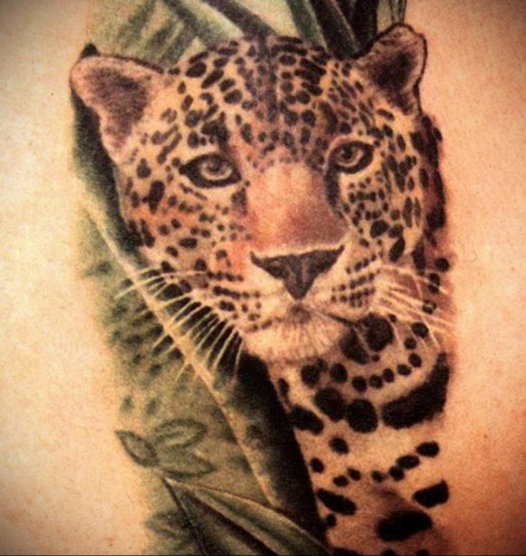 Cheetah Print Tattoo