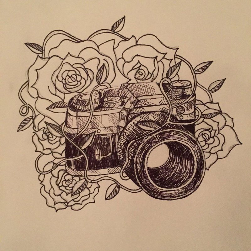 Фотоаппарат трэш полька