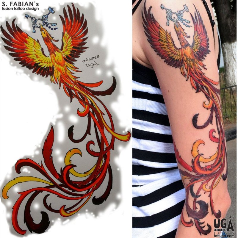 Феникс Phoenix роза